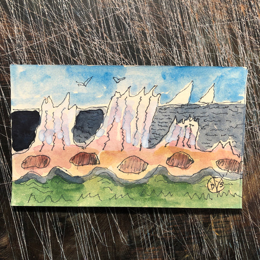 Jetty Rocks (6 x 3.75")